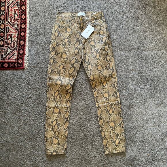 NWT: Frame Le High Skinny Crop Jeans - Picture 1 of 7
